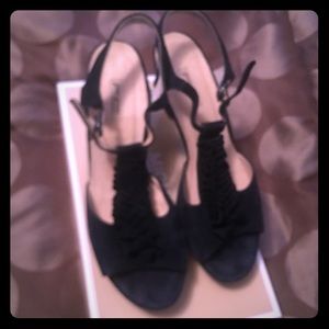 Paul Green Navy Blue Suede Shoes - US Women’s 8.5